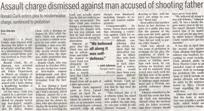 Assault Charged Dismissed