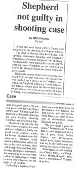 Shepherd Not Guilty In Shooting Case
